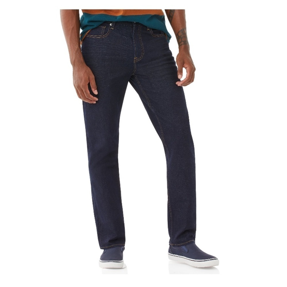 New 30x30 Free Assembly Men's Straight Denim